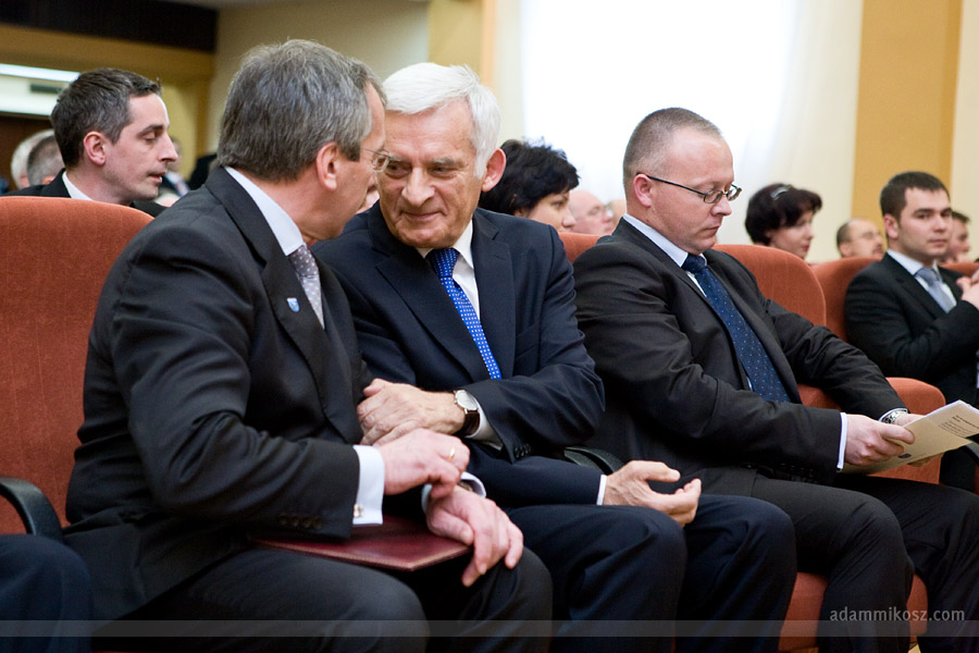 Jerzy Buzek i Stanisław Korfanty